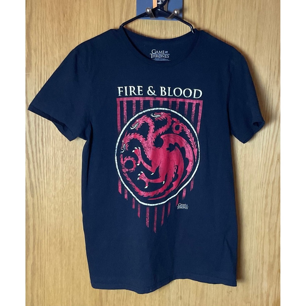 T-Shirt Game of Thrones T-Shirt, Size Large length 25"